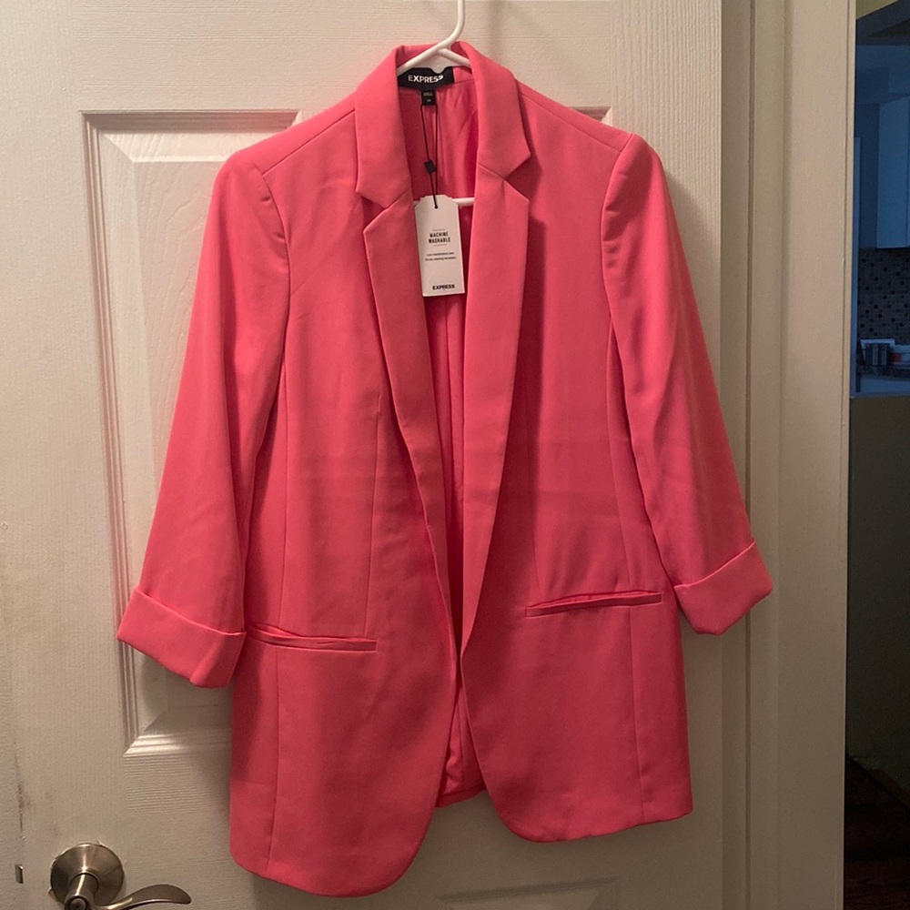 Express pink NWT blazer